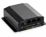 Pepwave MAX Transit Mini with Cat 4 LTE Modem - Alternate View - Angled Front of Router